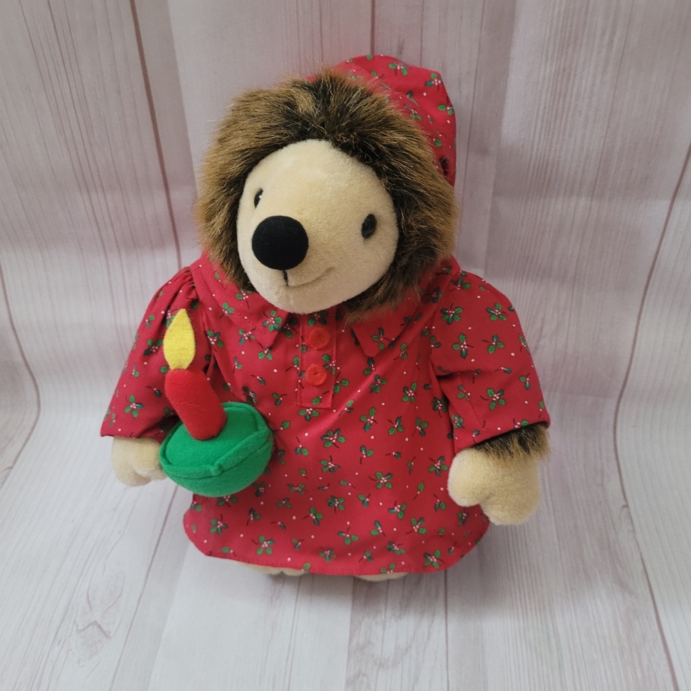 Russ Christmas 12" hedgehog home decor Prickles HTF